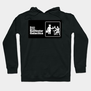 BnW bears, beets, battlestar galactica Hoodie